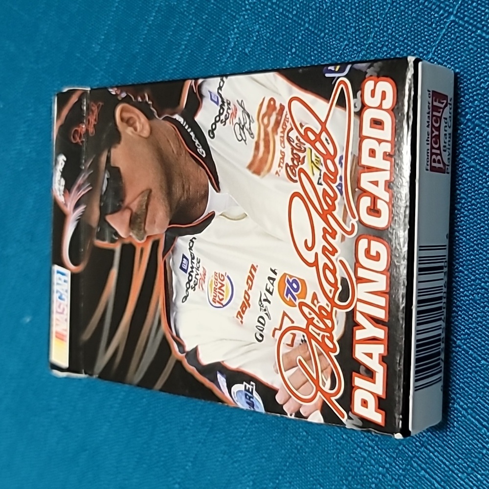 NASCAR Dale Earnhardt #3 Playing Cards (opened but intact)